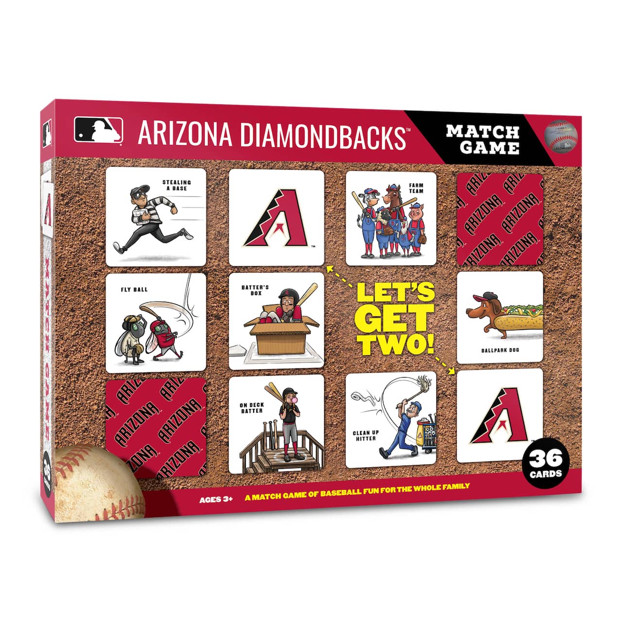Major League Baseball Licensed Memory Match Game